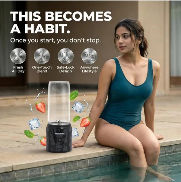 Portable_Juicer_USB_Rechargeable_Blender_With_Travel_Cup