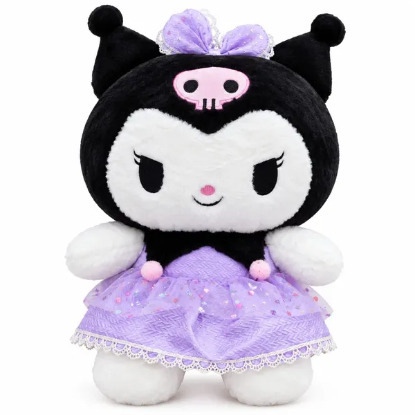 Qwiklick_Kuromi_Cute_Gothic_Dress_Stuffed_Toy