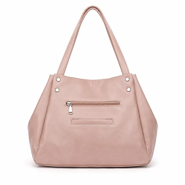 Pink_Structured_Laptop_Tote_Bag_for_Women