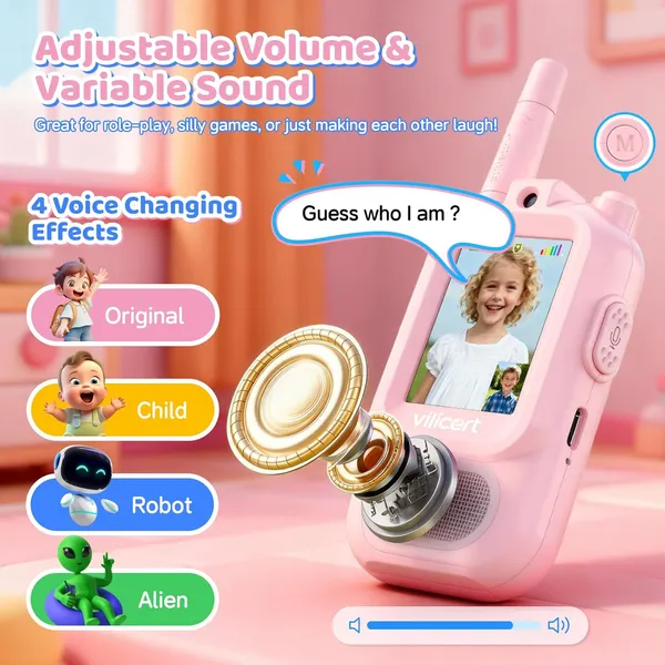 Vilicert_Kids_Video_Walkie_Talkie_Set