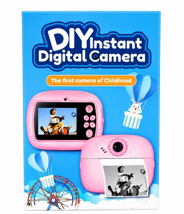 Pink_Kids_Instant_Print_Digital_Camera