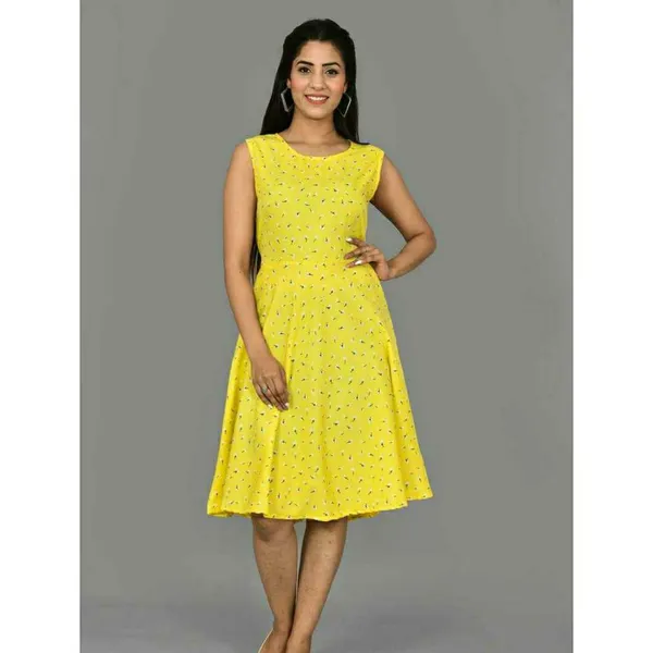 Yellow_Printed_Fit_And_Flare_Dress_for_Women
