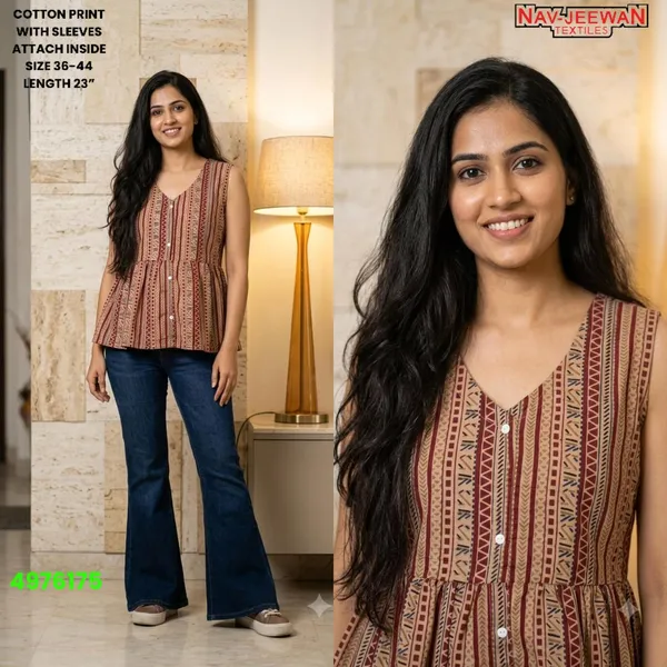 Brown_Cotton_Printed_Sleeveless_Top_for_Women