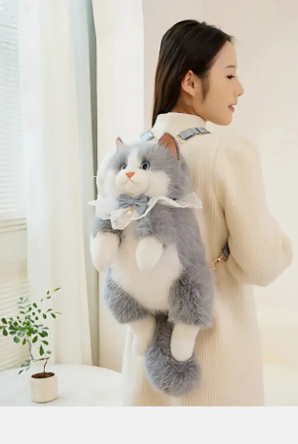 Grey_Plush_Cat_Backpack_for_Women