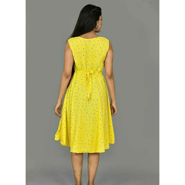 Yellow_Printed_Fit_And_Flare_Dress_for_Women