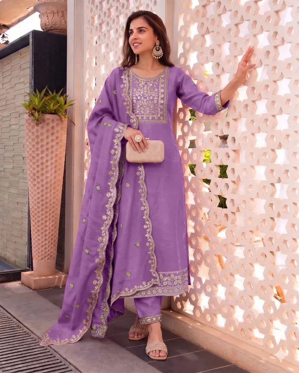Purple_Rayon_Straight_Embroidered_Kurta_Set_For_Women
