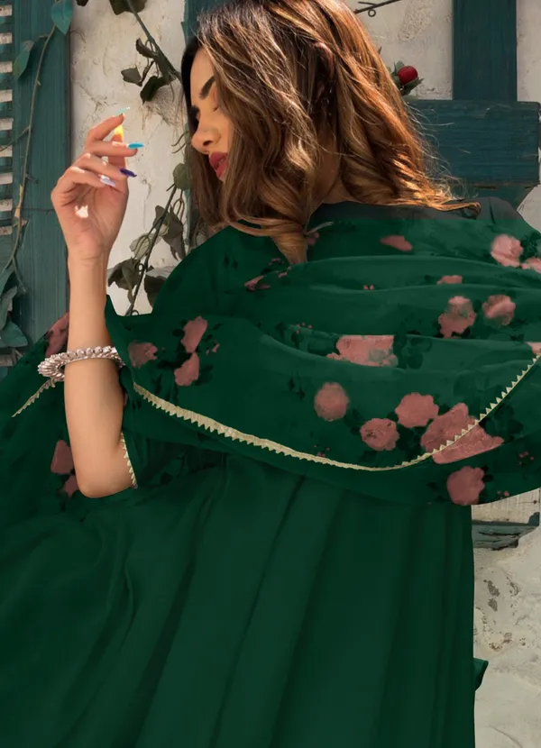Green_Rayon_Flared_Anarkali_Suit_Set_For_Women