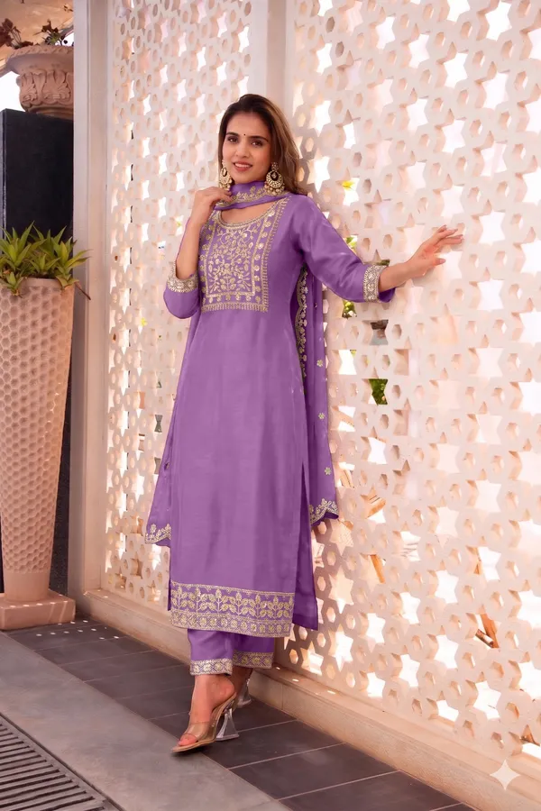 Purple_Rayon_Straight_Embroidered_Kurta_Set_For_Women