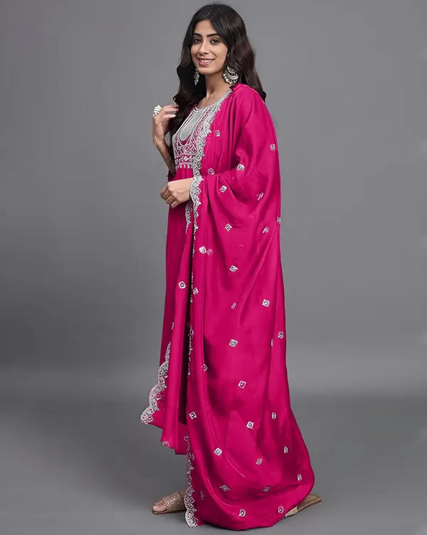 Pink_Rayon_Flared_Embroidered_Anarkali_Suit_Set_For_Women