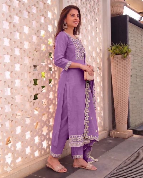 Purple_Rayon_Straight_Embroidered_Kurta_Set_For_Women