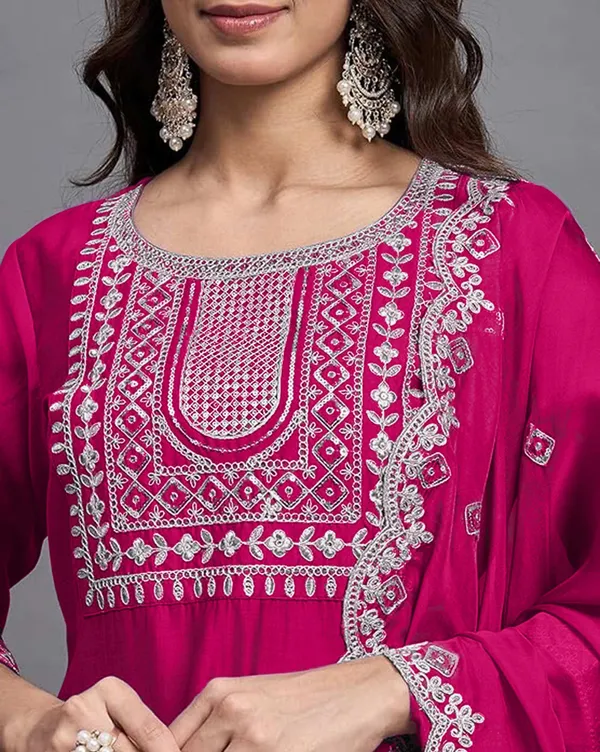 Pink_Rayon_Embroidered_Ethnic_Kurta_Set_For_Women