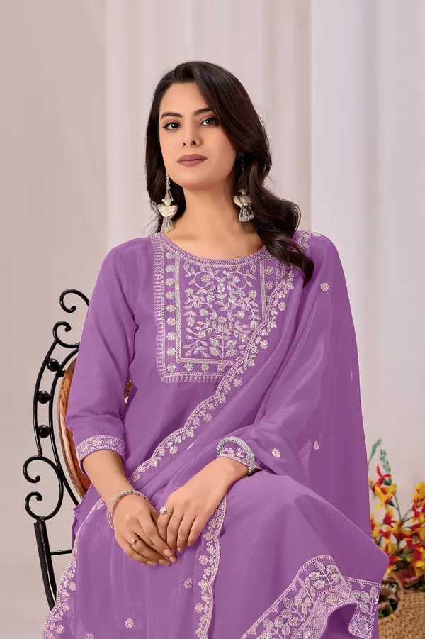 Purple_Rayon_Straight_Kurta_Set_For_Women