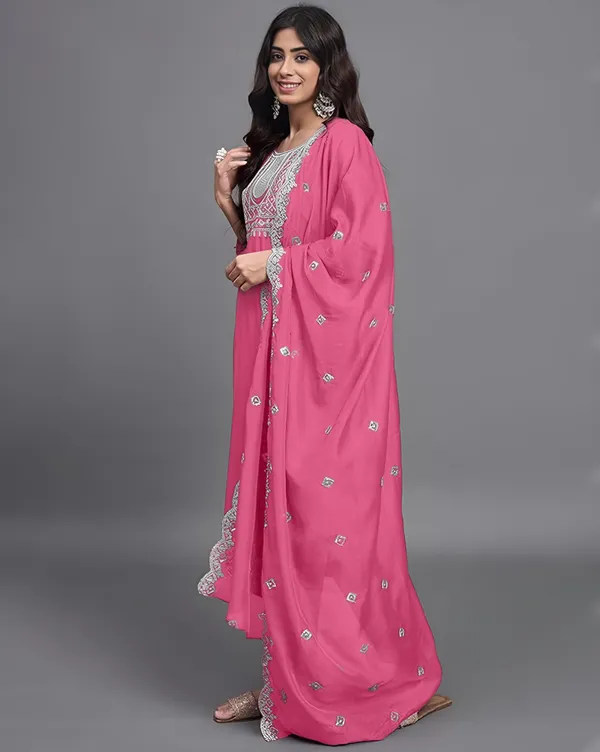 Pink_Rayon_Straight_Kurta_Set_For_Women