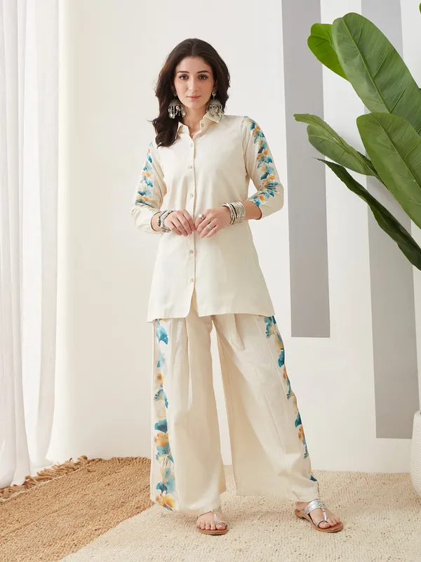 Cream_Cotton_Straight_Co-ord_Set_For_Women