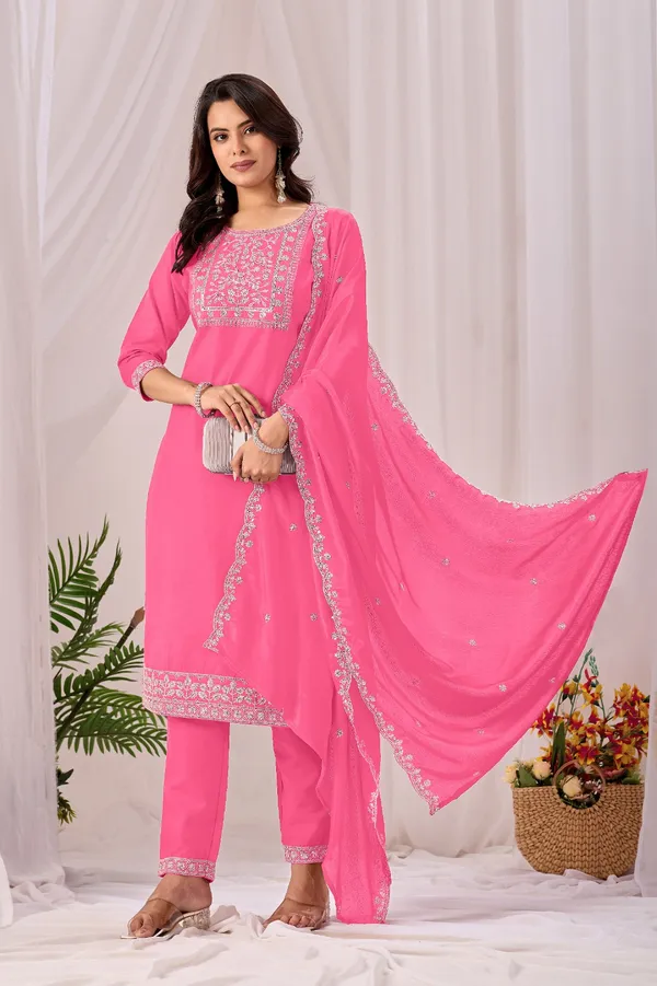 Pink_Rayon_Straight_Kurta_Set_With_Dupatta_For_Women