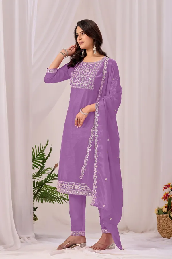 Purple_Rayon_Straight_Kurta_Set_For_Women