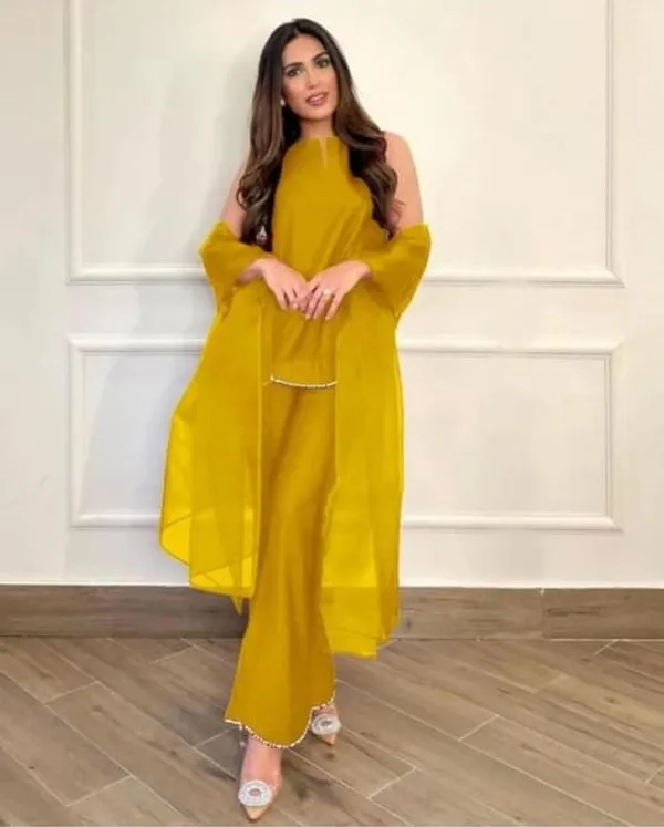 Yellow_Rayon_Kurta_Palazzo_Set_With_Dupatta_For_Women
