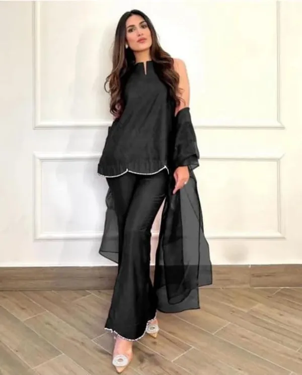 Black_Rayon_Flared_Kurta_Palazzo_Set_For_Women