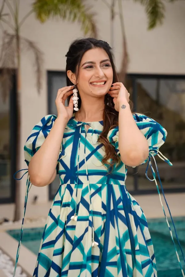 Blue_Rayon_Flared_Midi_Dress_For_Women
