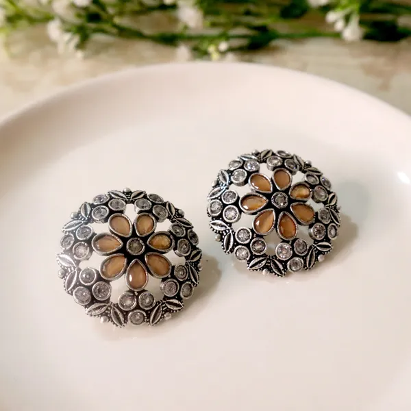 Noori_Studs_Orange