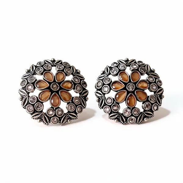 Noori_Studs_Orange