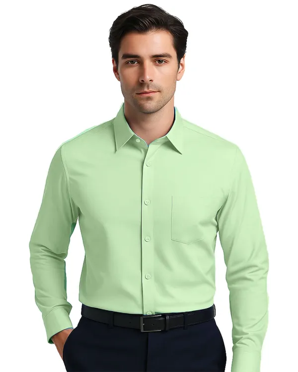 Light_Green_Formal_Shirt_For_Men