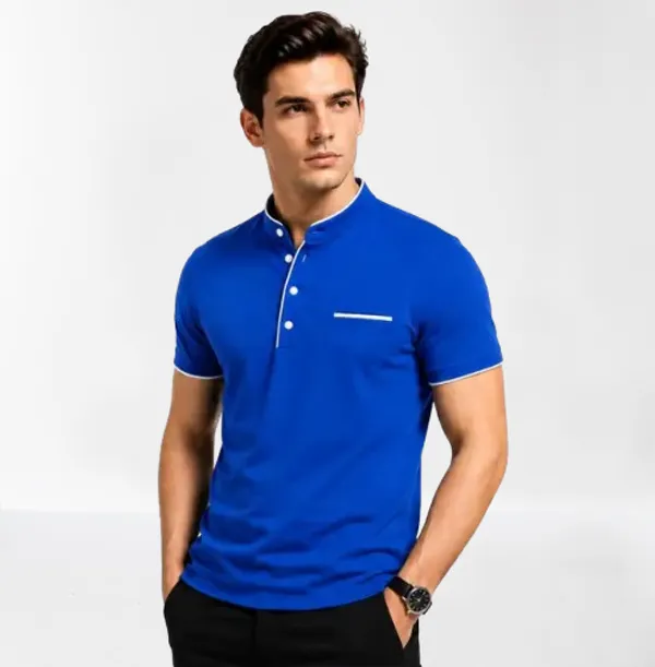Blue_Cotton_Regular_Fit_Polo_T_Shirt_For_Men