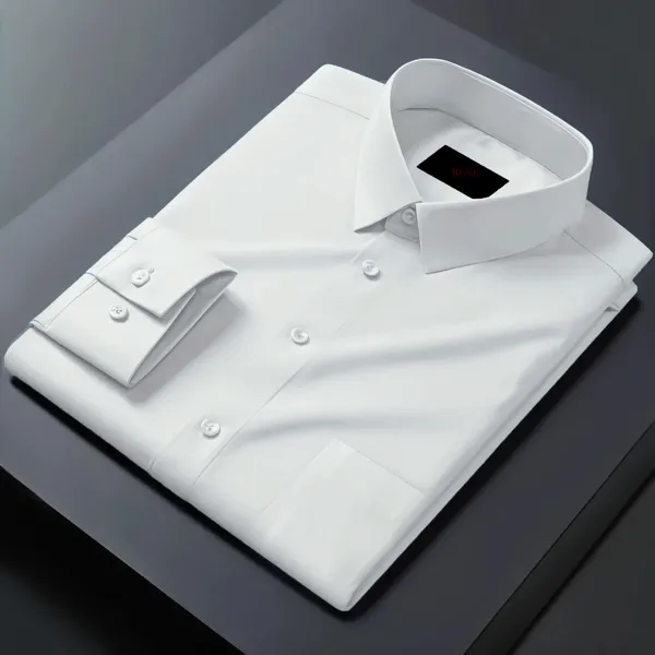 White_Full_Sleeve_Formal_Shirt_For_Men