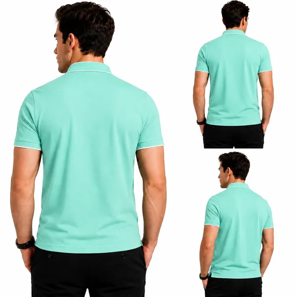 Seagreen_Regular_Fit_Polo_T_Shirt_For_Men