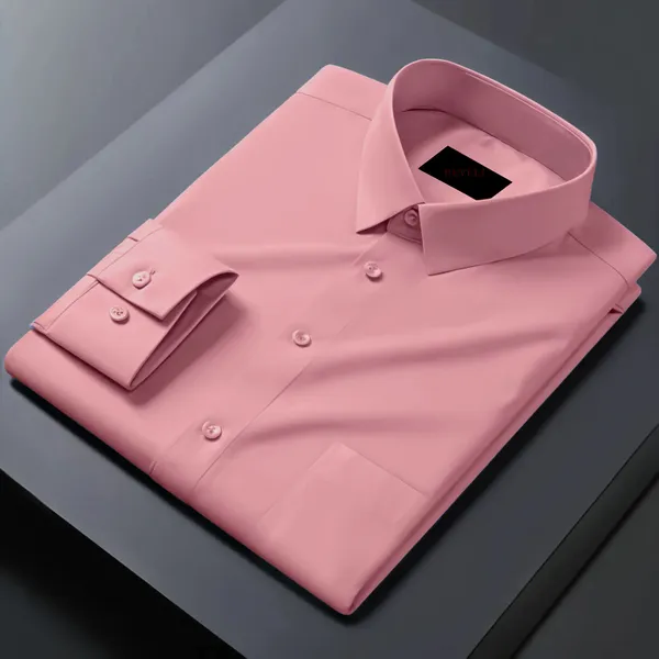 Pink_Full_Sleeve_Formal_Shirt_For_Men