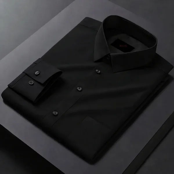Black_Full_Sleeve_Formal_Shirt_For_Men