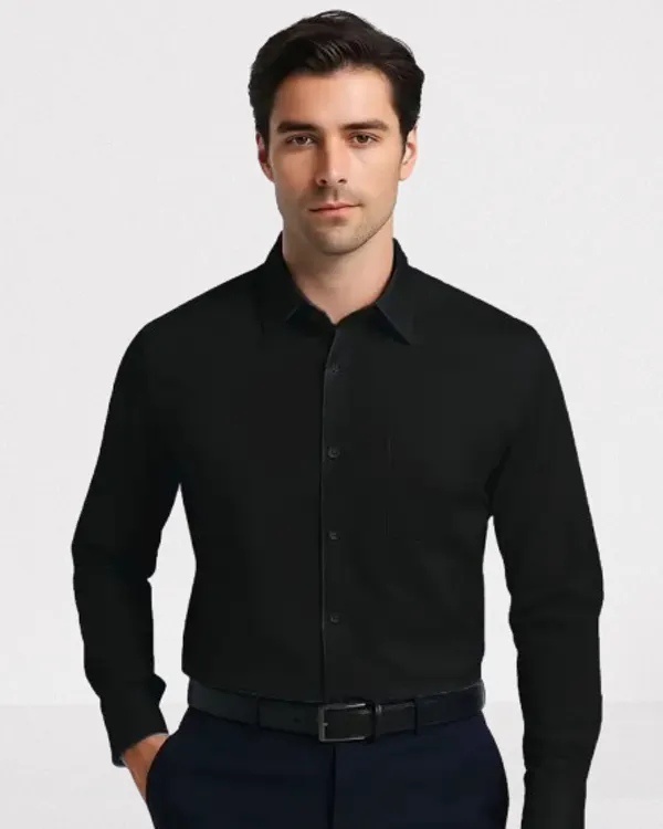 Black_Full_Sleeve_Formal_Shirt_For_Men