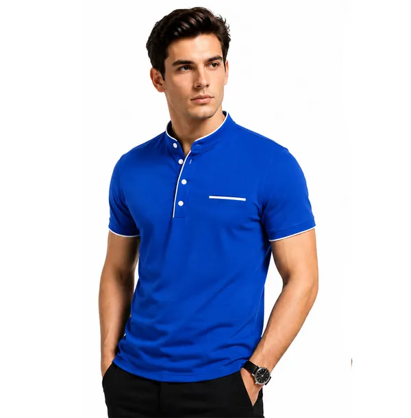 Blue_Cotton_Regular_Fit_Polo_T_Shirt_For_Men