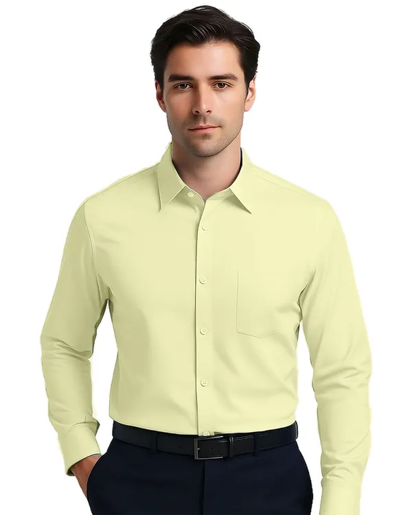 Yellow_Regular_Fit_Formal_Shirt_For_Men