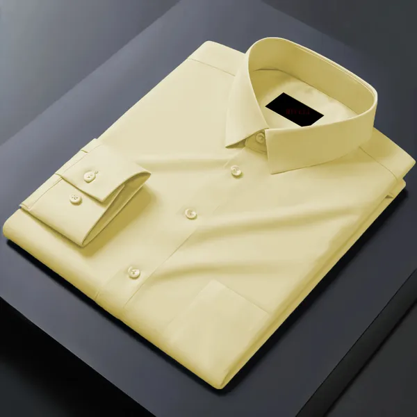 Yellow_Regular_Fit_Formal_Shirt_For_Men