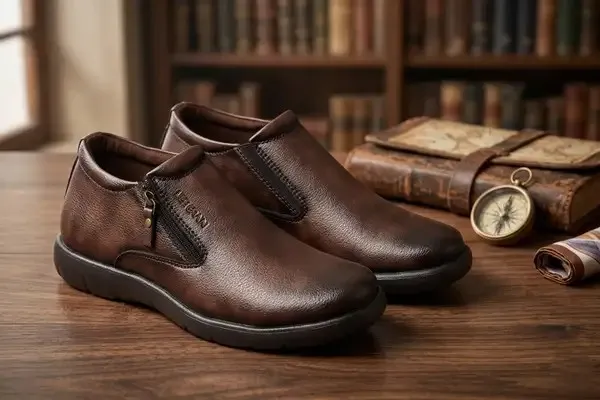 Lee_Grain_Brown_Latest___Slip-On_Casual_Shoes_For_Men