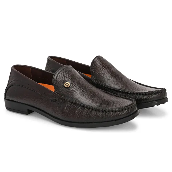 Lee_Grain_Brown_Latest___Textured_Slip-On_Loafers_For_Men