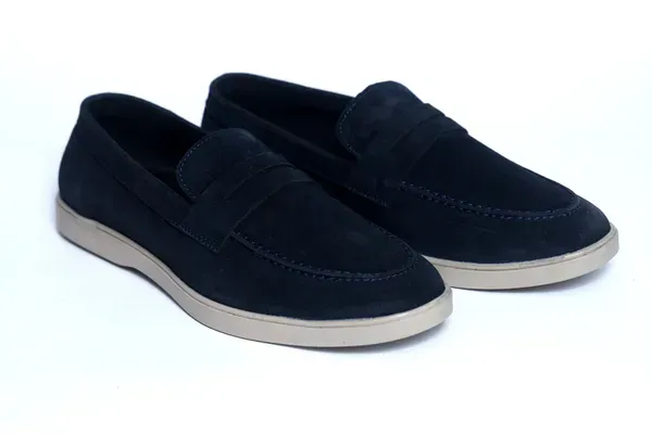 Lee_Grain_Latest_Blue_Suede_Leather_Shoes_For_Men