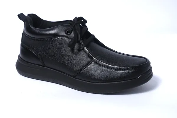 Lee_Grain_Black_Latest___Lace-Up_Ankle_Shoes_For_Men