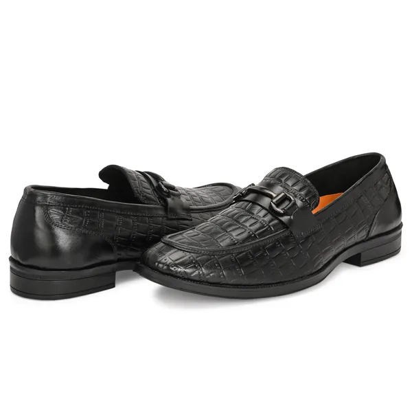 Lee_Grain_Black_Latest___Slip-On_Textured_Loafers_For_Men