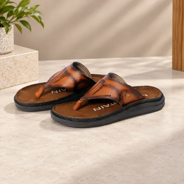 Lee_Grain_Tan_Latest_Synthetic_Casual_Slippers_For_Men