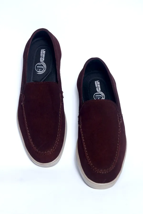 Lee_Grain_Maroon_Latest_Pure_Suede_Leather_Shoes_For_Men