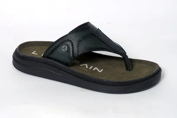 Lee_Grain_Black_And_Green_Latest_Synthetic_Casual_Slippers_For_Men