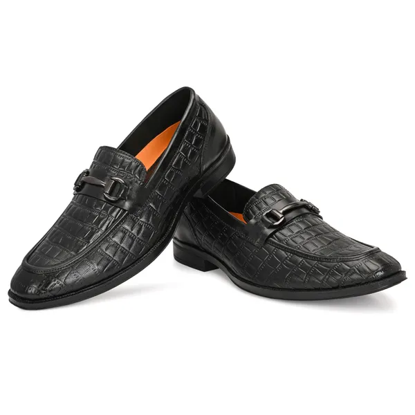 Lee_Grain_Black_Latest___Slip-On_Textured_Loafers_For_Men