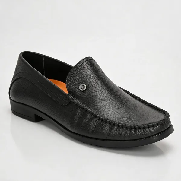Lee_Grain_Black_Latest___Textured_Slip-On_Loafers_For_Men