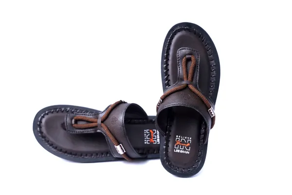 Lee_Grain_Brown_Latest___T-Strap_Casual_Sandals_For_Men