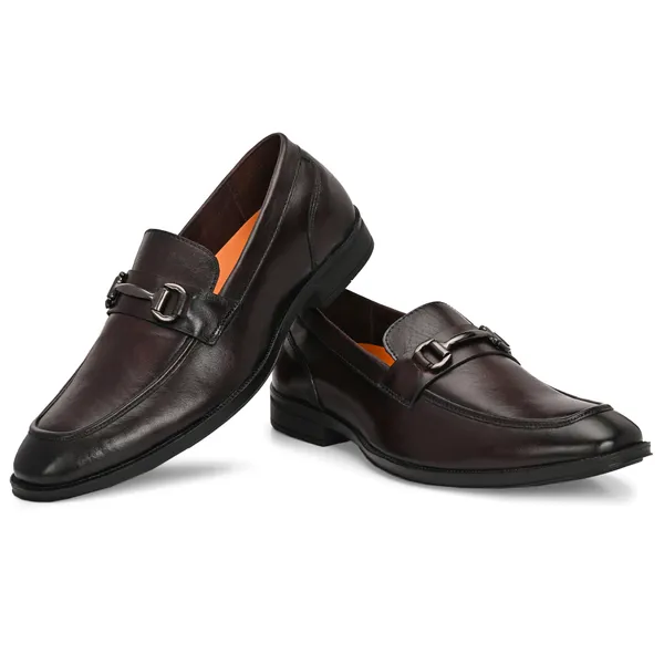 Lee_Grain_Black_Latest___Slip-On_Buckle_Formal_Loafers_For_Men