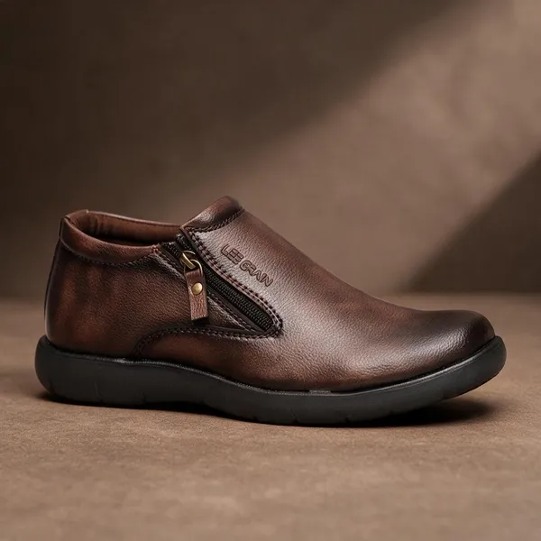 Lee_Grain_Brown_Latest___Slip-On_Casual_Shoes_For_Men