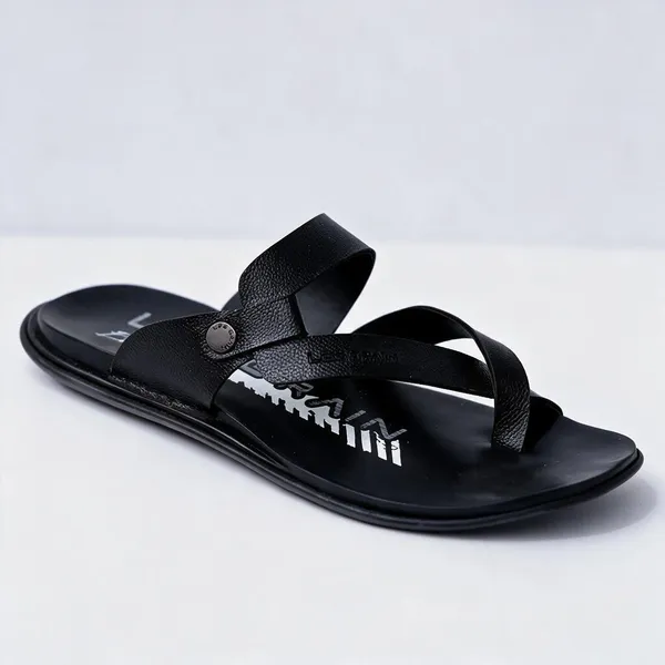 Lee_Grain_Black_Latest___Casual_Buckle_Strap_Sandals_For_Men