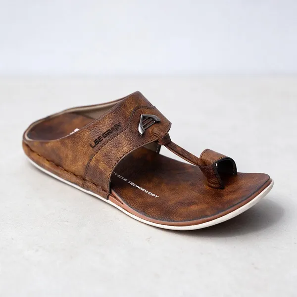 Lee_Grain_Brown_Latest___Toe_Loop_Casual_Sandals_For_Men